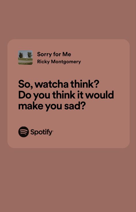 Ricky Montgomery Lyrics, Ricky Montgomery, Best Song Ever, Childhood Friends, Pretty Lyrics, Best Songs, Cute Quotes, Broccoli, Thinking Of You