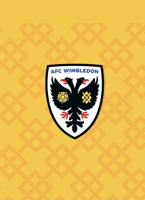 AFC Wimbledon wallpaper. Afc Wimbledon, Mini Posters, Football Wallpaper, Wimbledon, Porsche Logo, Football Players, Vehicle Logos, Football, ? Logo