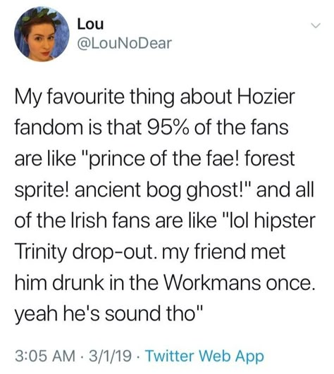 Hozier Height, Hozier Tweets, Hozier Funny, Andrew Hozier, Bog Man, Hozier, Music People, To Infinity And Beyond, Tumblr Funny