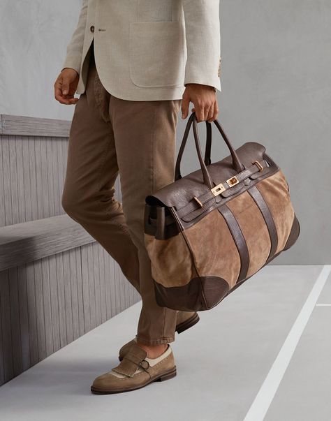 Luxury Travel Bag, Leather Work Bag, Bag Styles, Canvas Duffle Bag, Bag Inspiration, Mens Bags Fashion, Canvas Leather Bag, Leather Duffel, Luggage Bags Travel