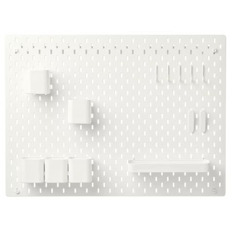 SKÅDIS pegboard combination - IKEA Ikea Pegboard, Uni Dorm, Kpop Room, Ikea Website, Big Kids Room, Redecorate Bedroom, Cute Bedroom Decor, Cozy Room Decor, Kid Room