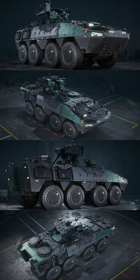 Sci Fi Armored Vehicle, Future Tanks Concept Art, Tank Concept Art, Cyberpunk Armored Vehicle, Sci Fi Armored Truck, Futuristic Military Armor, Future Tank, Futuristic Military Vehicles, Military Vehicles Concept Art