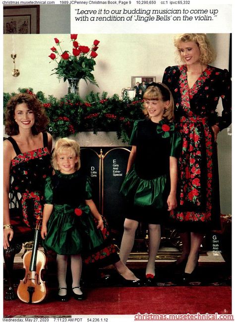 Jcpenney Christmas Catalog, 80’s Dresses, 1990s Christmas, Fashion 1910, 1900s Fashion, Cinderella Dresses, Christmas Catalogs, Girly Dresses, Christmas Book