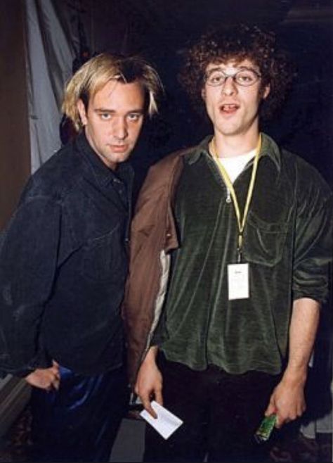 Trey Parker 90s, Literally Us, South Park Creators, Trey Parker Matt Stone, Trey Parker, Matt Stone, Stuff And Thangs, Grown Man, Cutie Patootie