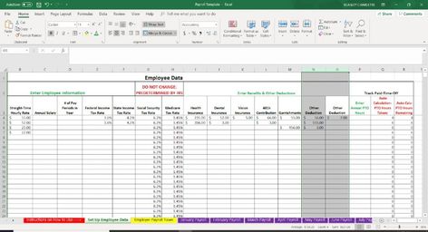 How to Do Payroll in Excel in 7 Steps [+ Free Template] Formal Letter Template, Business Finance Management, Payroll Checks, Payroll Template, Order Template, Budget Planner Free, Wedding Budget Planner, Computer Projects, Organization Bullet Journal