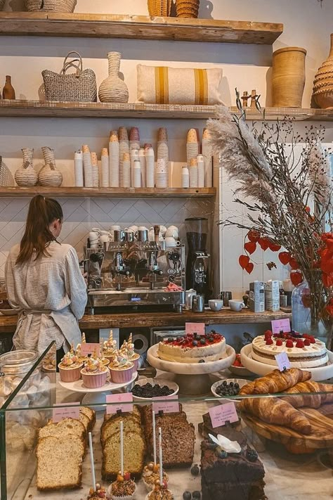 My Coffee Shop, Cozy Bakery Coffee Shop, Cute Shop Aesthetic, Farm Cafe Design Coffee Shop, Danish Coffee Shop, Cafe Bakery Aesthetic, Bakery Cafe Aesthetic, Cute Coffee Shop Ideas, Small Town Bakery Aesthetic