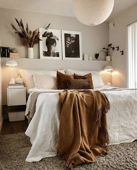 Master Bedrooms Decor, Room Inspiration Bedroom, Room Ideas Bedroom, Apartment Living, Home Decor Bedroom, Bedroom Makeover, Home Decor Inspiration, Bedroom Inspirations, Cozy House