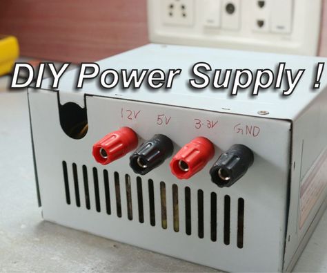 I recently found an ATX Power Supply which offers a quite a decent power at its output. But most importantly it offers +12v, +5V, and +3.3V at its output which is... Tesla Turbine, Electrical Troubleshooting, Computer Power Supplies, Electronics Basics, Electronic Circuit Projects, Diy Electrical, Electrical Projects, Automotive Electrical, Electronics Projects Diy