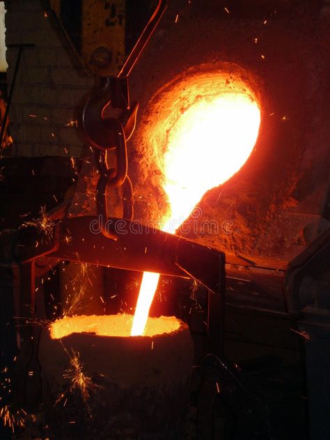 Melting. Of metal in an induction furnace #Sponsored , #AD, #ad, #Melting, #induction, #furnace, #metal Melted Gold, Dante's Inferno, Gold Room, Retail Design Display, Gold Rooms, Melting Metal, Elf House, Design Display, Retail Design