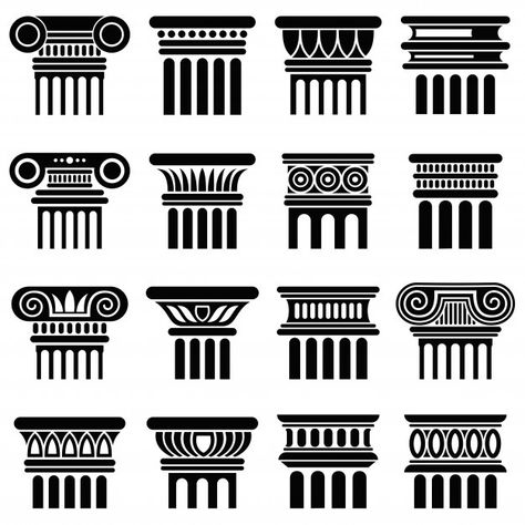 2023 Journaling, Ancient Rome Architecture, Architecture Columns, Rome Architecture, Greek Columns, Greek Architecture, Ancient Greek Art, Rome Antique, Roman Columns