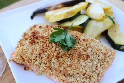 Salmon For Dinner, Crusted Salmon Recipes, Pistachio Crusted Salmon, Chips Food, What Is Gluten Free, Crusted Salmon, Cod Recipes, Seafood Market, Market Basket