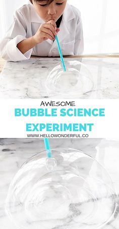 Awesome Bubble Science Experiment With Kids. #STEM #STEAM #Kidscience #Schoolscience #schoolscienceprojects #schoolscienceexperiment #kidscraft #scienceexperimentforkids #bubbleexperiment #bubblecraft #bubbleart Bubble Science Experiment, Bubble Experiment, Bubble Science, Bubble Crafts, School Science Experiments, Bubble Activities, School Science Projects, Science Club, Kids Bubbles