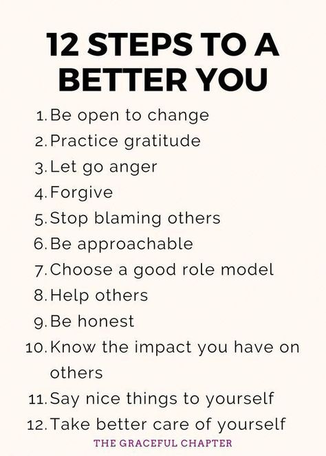 12 STEPS TO A BETTER YOU | LAW OF ATTRACTION | Good person quotes, How to better yourself, Positive self affirmations Good Person Quotes, Self Care Bullet Journal, A Better You, Writing Therapy, Become Better, Personal Improvement, Better Person, Get My Life Together, Self Confidence Tips