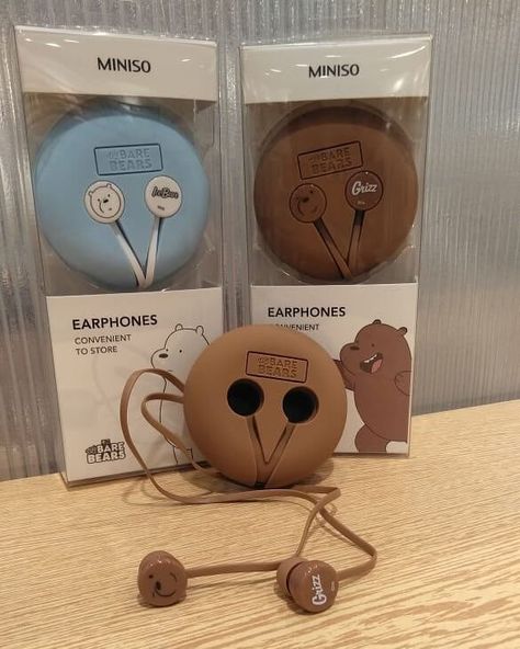 Love these two We Bare Bear earphones! Available only at Miniso: in-store and online.🙌🙌🙌 #minisoaustralia #minisofun #minisolove #lifeforfunwithminiso #minisoau #minisocute #miniso #earphones Miniso Store, We Bare Bear, Australia Life, Ice Bear, Ice Bears, We Bear, Aesthetic Vibes, Bare Bears, We Bare Bears