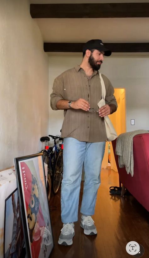 Fall Men’s Fashion 2023, Simple Mens Fashion Outfits, Dickie Overalls Outfit, Men’s Fashion For Tall Guys, Midsize Guy Outfits, Old Money Outfits Men Plus Size, Mens Fashion Bigger Guys, Big Guy Fits, Mid Size Guy Outfits