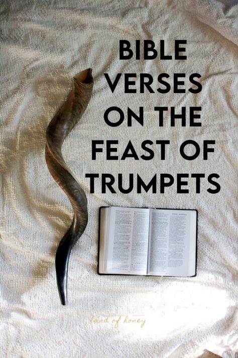 Bible Verses on the Feast of Trumpets | Land of Honey Feast Of The Trumpets, Day Of Trumpets, Tom Teruah, Feast Of Trumpets Food, Feast Of Trumpets Decorations, Feast Of Trumpets, Biblical Holidays, Leviticus 23, Biblical Feasts