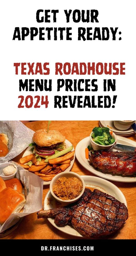 Texas Roadhouse is an American steakhouse restaurant with chains around the world. So, if you have never been to this restaurant before or simply want to check the updated menu items with their prices, then quickly head to our blog now. Texas Roadhouse Menu, Steakhouse Restaurant, Texas Roadhouse, Secret Menu, Menu Items, Around The World, Texas, Restaurant, The World