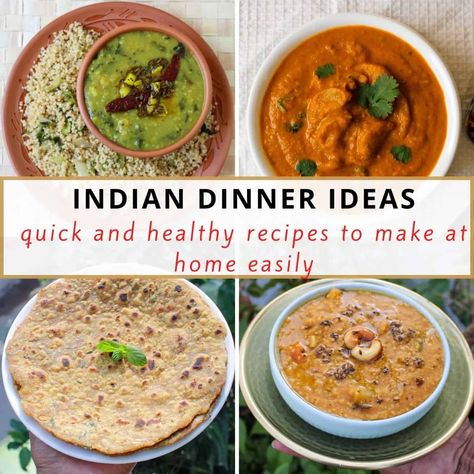 Quick Indian Dinner Ideas, Healthy Indian Dinner Recipes, Ayurvedic Nutrition, Indian Vegetarian Dinner Recipes, Easy Vegetarian Curry, Dinner Indian, Vegetable Pulao Recipe, Healthy Dinner Recipes Indian, Indian Dinner Recipes