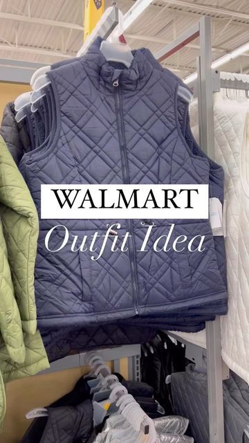 Affordable Winter Workwear Vest, Long Winter Vest Outfits For Women, Affordable Versatile Women's Vest, Walmart Fashion Finds, Cheap Winter Denim Vest, Black Puffer Vest Outfit Plus Size, Walmart Vest, Walmart Outfits 2023 Winter, Walmart Plus Size Outfits 2024