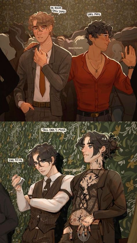 Remus Lupin X Sirius Black Fanart, Remus Marauders Era, Lupin And Sirius Fanart, James Potter And Sirius Black Fan Art, Harry Potter Remus And Sirius, Regulus And Sirius Fanart, Hp Marauders Fan Art, Remus Lupin And Sirius Black Fanart, Sirius Black In A Dress Fanart