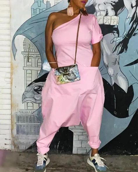 Collar Jumpsuit, Harem Jumpsuits, Jumpsuit Casual, Loose Jumpsuit, Fitted Jumpsuit, Pink Jumpsuit, Casual Jumpsuit, Short Jumpsuit, Two Piece Dress