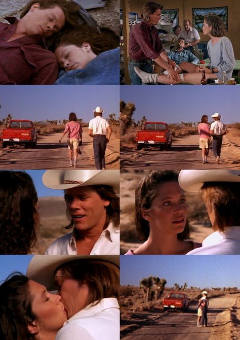 Tremors 1990 Val and Rhonda kiss collage (Kevin Bacon and Finn Carter) Kevin Bacon Tremors, Tremors Movie, Spooky Stuff, Kevin Bacon, Love Interest, Small Towns, Movie Tv, The End, Bacon