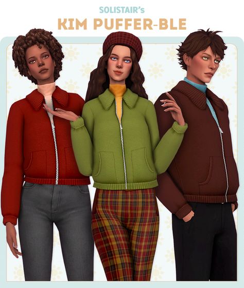 Sims 4 Maxis Match Jacket, Sims 4 Winter Clothes Cc Maxis Match, Sims 4 Cc Jacket Maxis Match, Sims 4 Autumn Cc Clothes, Jacket Sims 4 Cc, Sims 4 Jacket Cc, Sims 4 Autumn Cc, Sims 4 Cc Jacket, Autumn Lookbook