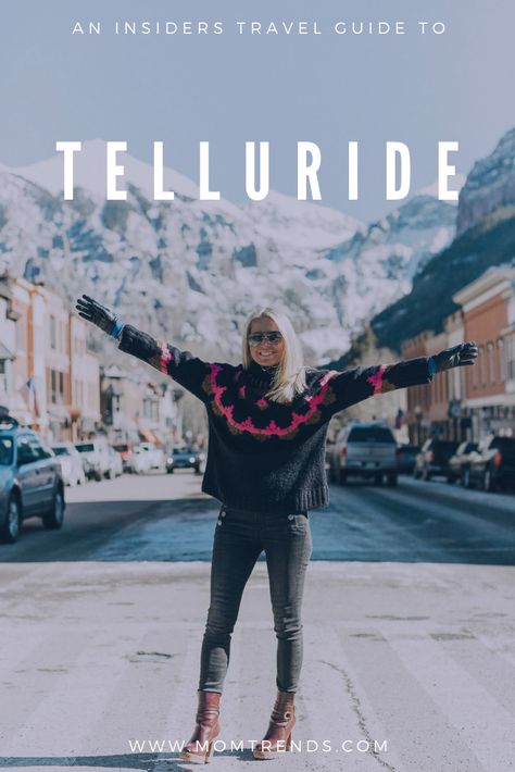 Telluride Colorado Christmas, Telluride Colorado Winter Outfits, Telluride Colorado Winter, Telluride Winter, Ski Tips, Telluride Ski Resort, Colorado Christmas, Southern Colorado, Family Ski