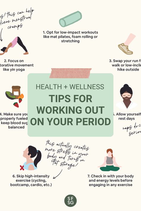 Workout During Period, Period Workout, Benefits Of Working Out, Period Hacks, Menstrual Health, Diy Craft Ideas, Smarter Not Harder, Move Your Body, Cycling Workout