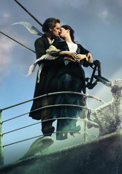 Titanic Movie Facts, Titanic Movie Poster, Titanic Poster, Titanic Art, Real Titanic, Leonardo Dicaprio Movies, Jack And Rose, Titanic Photos, Leo And Kate