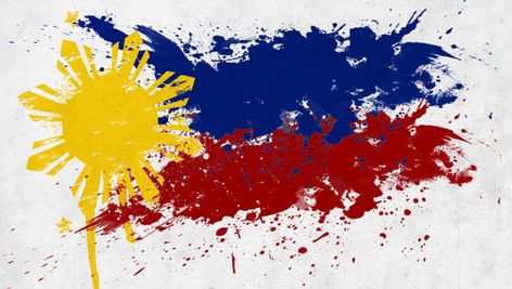 Flag of the Philippines Pinoy Wallpaper, Philippine Flag Wallpaper, Flag Of The Philippines, Canadian Tattoo, Angel Statues Sculpture, Filipino Flag, Yellow Aesthetic Pastel, Filipino Tattoos, Philippine Art