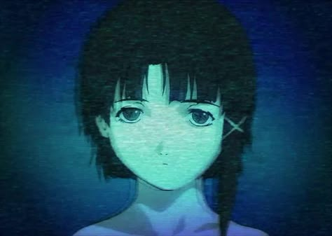 Lain Iwakura Social Experiment Lain, Experimental Lain, Experiment Lain, Serial Experiments Lain, Anime Wall, Arte Dc Comics, Arte Cyberpunk, Drawing Inspo, Junk Drawer