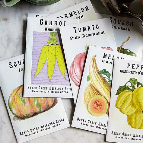 Flower Seed Packaging, Heirloom Aesthetic, Seeds Packaging, Heirloom Seeds Catalog, Honey Container, Modern Farmer, California Native Plants, Starting Seeds Indoors, Seed Packaging