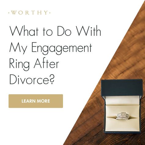 What to do with your engagement ring after divorce Wedding Ring Redesign Divorce, Repurpose Engagement Ring After Divorce, Divorce Ring Ideas, Divorce Ring Redesign, Wedding Ring Redesign, Dating A Divorced Man, Getting Divorced, After Break Up, After Divorce