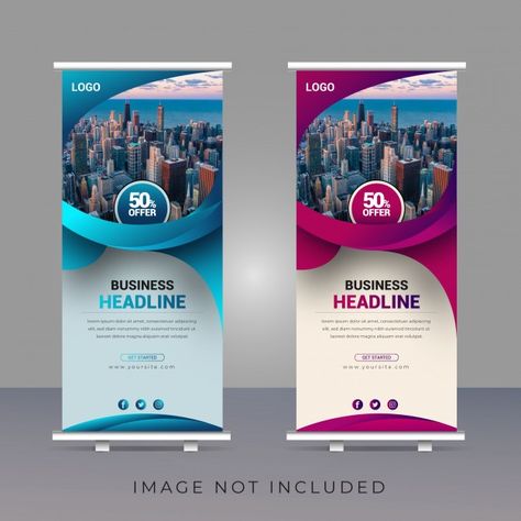 Creative professional business modern ro... | Premium Vector #Freepik #vector #banner #sale #templates #marketing Sale Marketing, Rollup Banner Design, Marketing Banner, Bunting Design, Creative Banners, Rollup Banner, Roll Up Banner, Style Web, Presentation Design Template