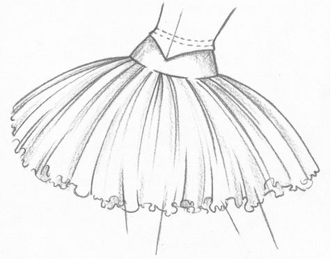 Skirt Reference, Tutu Pattern, Skirt Drawing, Ballet Drawings, Ballet Tutus, How To Make Tutu, Ballet Russe, Ballerina Costume, Tutu Ballet