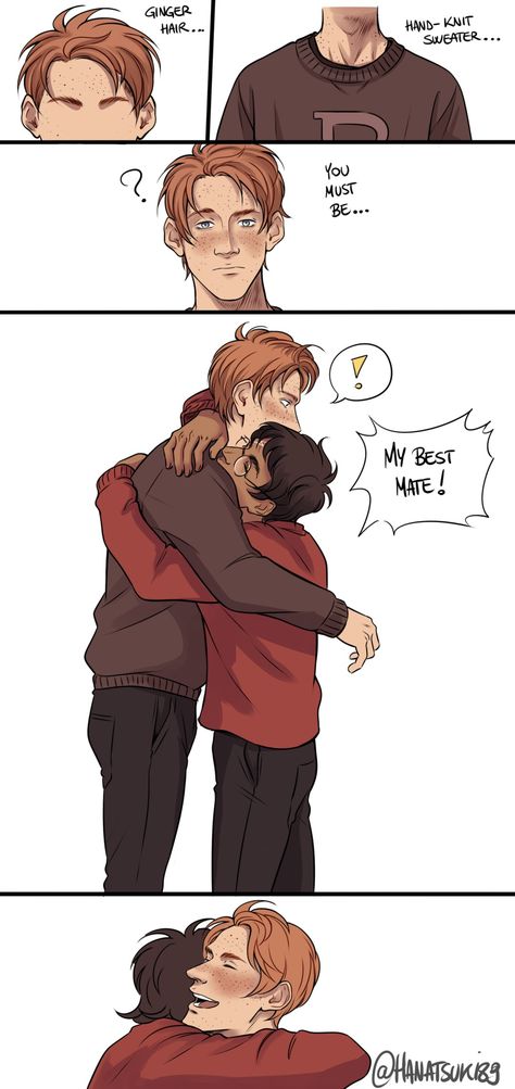 Ronarry Ship Fanart, Harry X Ron Ship, Harry Potter X Ron Weasley, Ronarry Fanart, Ron X Harry, Ron And Harry, Harry Potter Illustrations, Gay Harry Potter, Harry Potter Feels