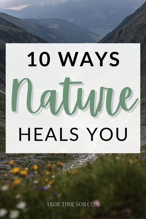 Nature Benefits, Horticulture Therapy, Benefits Of Nature, Being In Nature, Getting Outside, Natural Antibiotics, Living Your Best Life, Herbal Magic, Positive Motivation