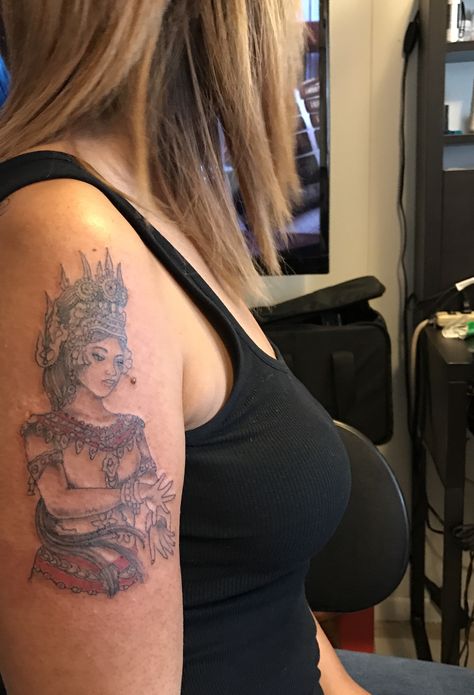 Apsara Tattoo Apsara Tattoo, Cute Tattoos, Tatting, Tattoos