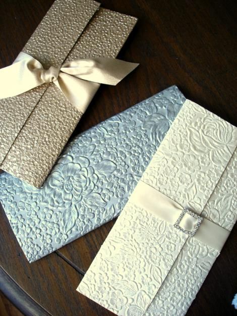 embossed wedding invitations , embossed floral wedding cards Embossed Wedding Invitations, Fancy Envelopes, Invitation Elegant, Wedding Cards Handmade, Handmade Envelopes, Bride Magazine, Wedding Invitation Envelopes, Invitation Inspiration, Wedding Anniversary Cards