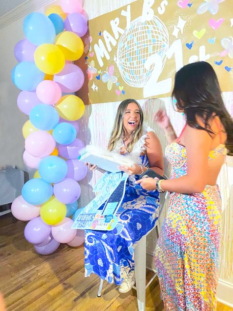 21, 21st birthday, birthday party, sign night, shot book, 21 sign, balloon arch, party decor, 21st bday, 21st party decorations, college party, college birthday party, instagram birthday post, party aesthetic, friends aesthetic, birthday aesthetic, birthday banner, sorority banner Pink And Blue 21st Birthday, Pastel 21st Birthday, College Birthday Party, Birthday Party Instagram, Instagram Birthday Post, Party Aesthetic Friends, 21st Birthday Shot Book, 21 Sign, 21st Birthday Party Themes