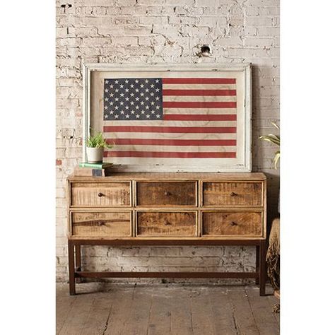 Framed American Flag, American Flag Art, Framed Flag, Vintage Flag, Vintage American Flag, Americana Decor, Flag Wall, Theme Color, Star Spangled