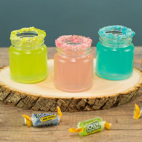 Jolly Rancher Vodka Kamikaze - Tipsy Bartender Skittle Vodka, Jolly Rancher Drink, Jolly Rancher Jello, Jolly Rancher Shot, Jolly Rancher Vodka, Kamikaze Cocktail, Vodka Mixers, Champagne Margaritas, Shooter Recipes