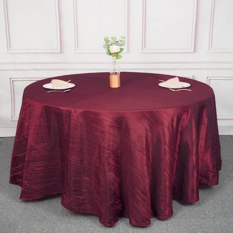 Round Table Sizes, Runners Table, Pc Design, Table Skirts, Elegant Tablecloth, Wedding Place Settings, Chair Sashes, Tablecloth Sizes, Table Skirt