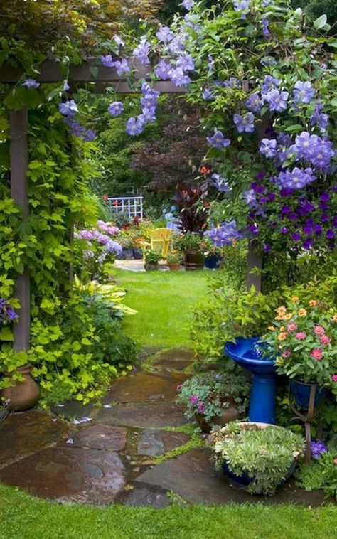 Small Garden Design Ideas Low Maintenance, Secret Garden Design, Cottage Garden Design, Have Inspiration, Secret Gardens, Cottage Gardens, Backyard Garden Design, Small Garden Design, Garden Design Ideas