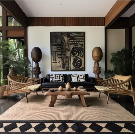 Buzios Brazil, African Interior Design, African House, African Inspired Decor, African Interior, African Home Decor, African Decor, Decor Living Room, Dream Home Design