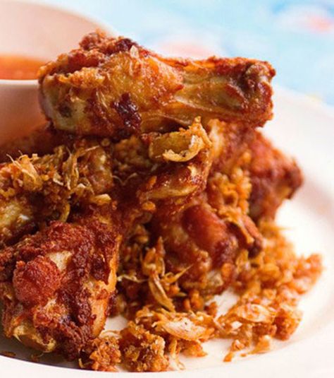 Thai Deep-Fried Chicken Thai Fried Chicken, Bangkok Street, Milk Street, Thai Street Food, Sweet Chilli Sauce, Fried Chicken Recipes, Serious Eats, Sweet Chili Sauce, Deep Fried