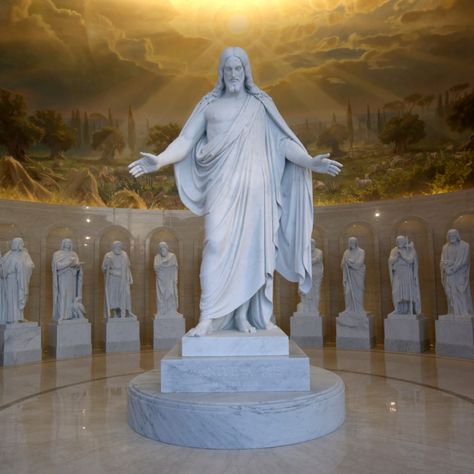 To Call Us By Our Name (A Reasonable Request In the Age of Authenticity) - Public Square Magazine Resurrected Christ, Bertel Thorvaldsen, Visitors Center, Personal Revelation, Jesus Statue, Temple Pictures, Twelve Apostles, Jesus Face, Divine Nature