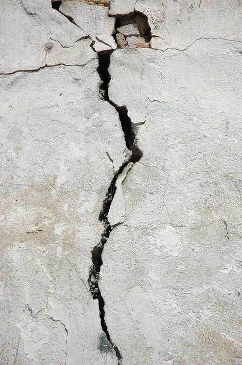 Cracked Wall Drawing, Wall Cracks Drawing, Cracks Photography, Cracks In Wall, Cracked Pavement, Crumbling Wall, Breaking Down Walls, Rocks Texture, Earth Texture