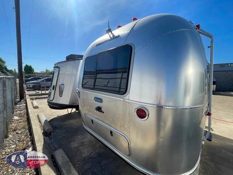 New 2024 Airstream RV Bambi 16RB Travel Trailer at Airstream DFW | Fort Worth , TX | #RJ571948 Airstream Bambi Storage Ideas, Bambi Airstream Remodel, Basecamp Airstream, Bed Hanging, Airstream Bambi 16, Rv Supplies, Airstream Basecamp 20, Airstream Rv, Airstream Bambi